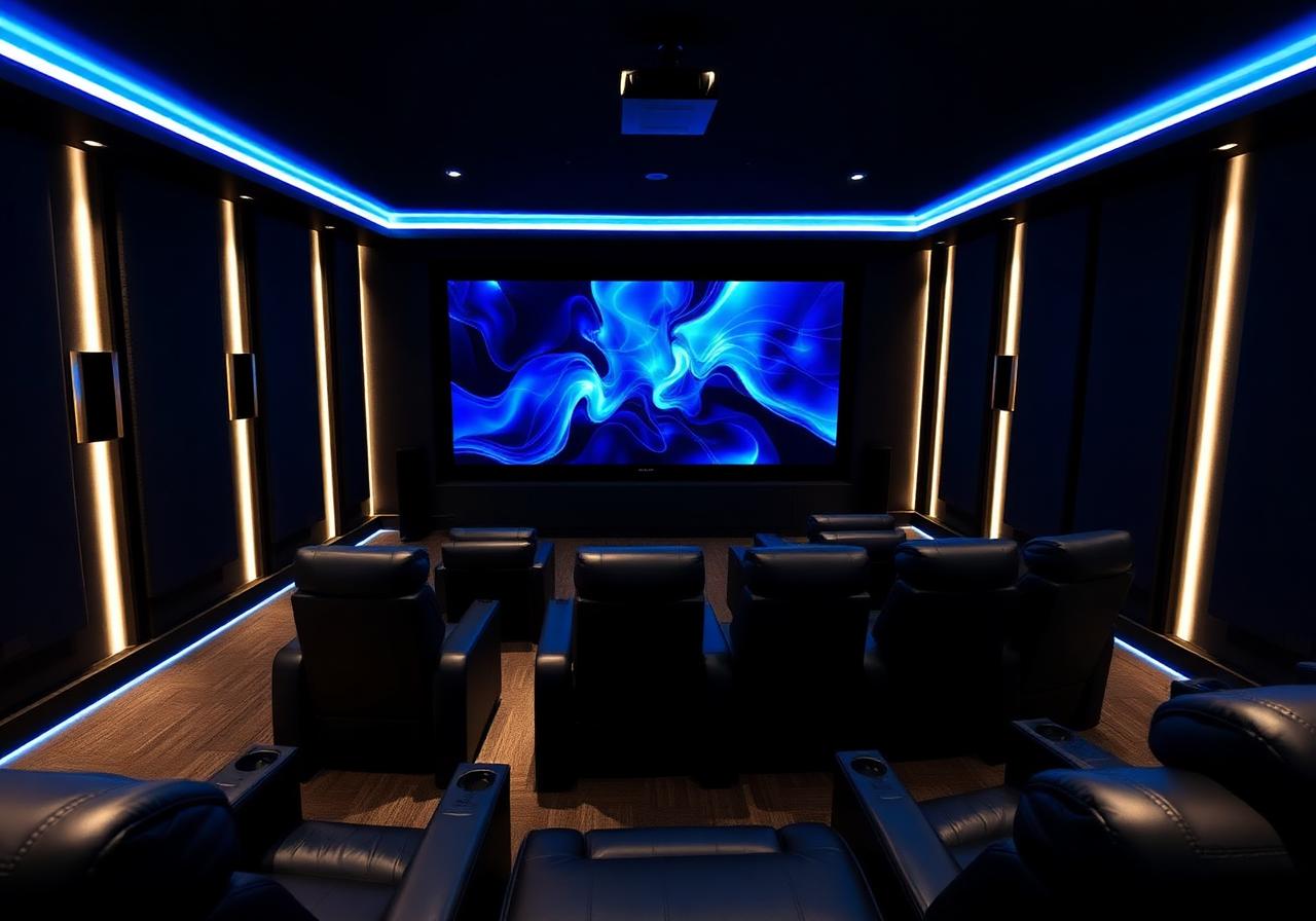 Designing a private home theater that rivals a multiplex